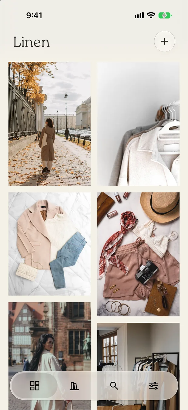 Linen on iPhone