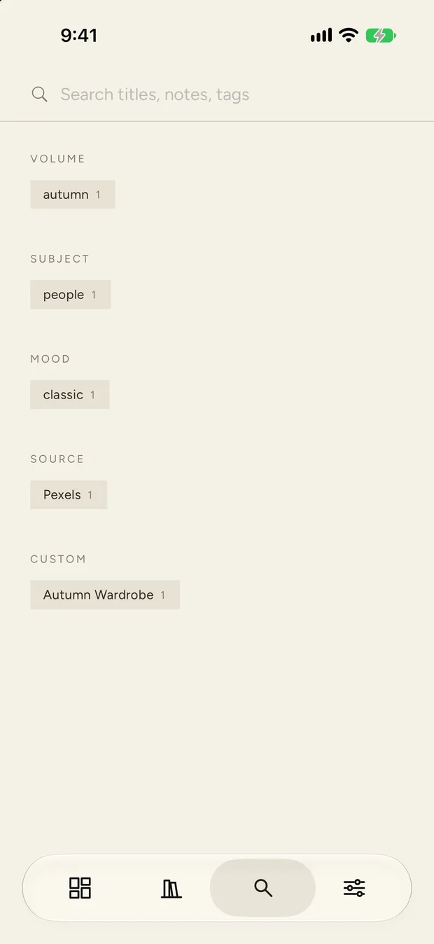 Linen on iPhone